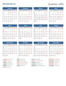 Calendar 2025