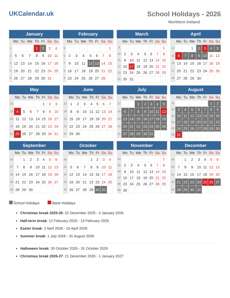 School Holidays 2026